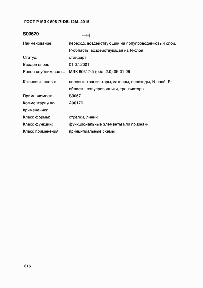 Страница 621 ГОСТ Р МЭК 60617-DB-12M-2015