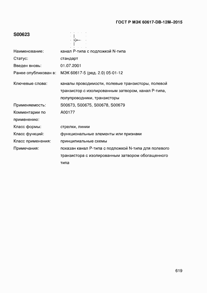 Страница 624 ГОСТ Р МЭК 60617-DB-12M-2015