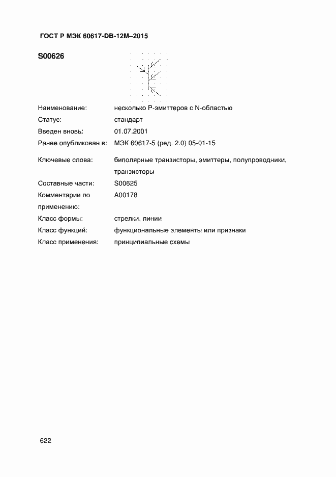 Страница 627 ГОСТ Р МЭК 60617-DB-12M-2015