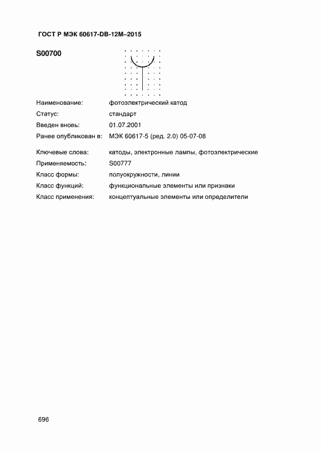 Страница 701 ГОСТ Р МЭК 60617-DB-12M-2015