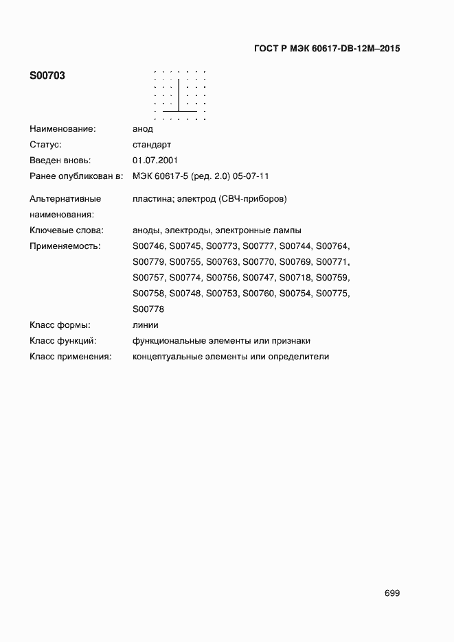 Страница 704 ГОСТ Р МЭК 60617-DB-12M-2015