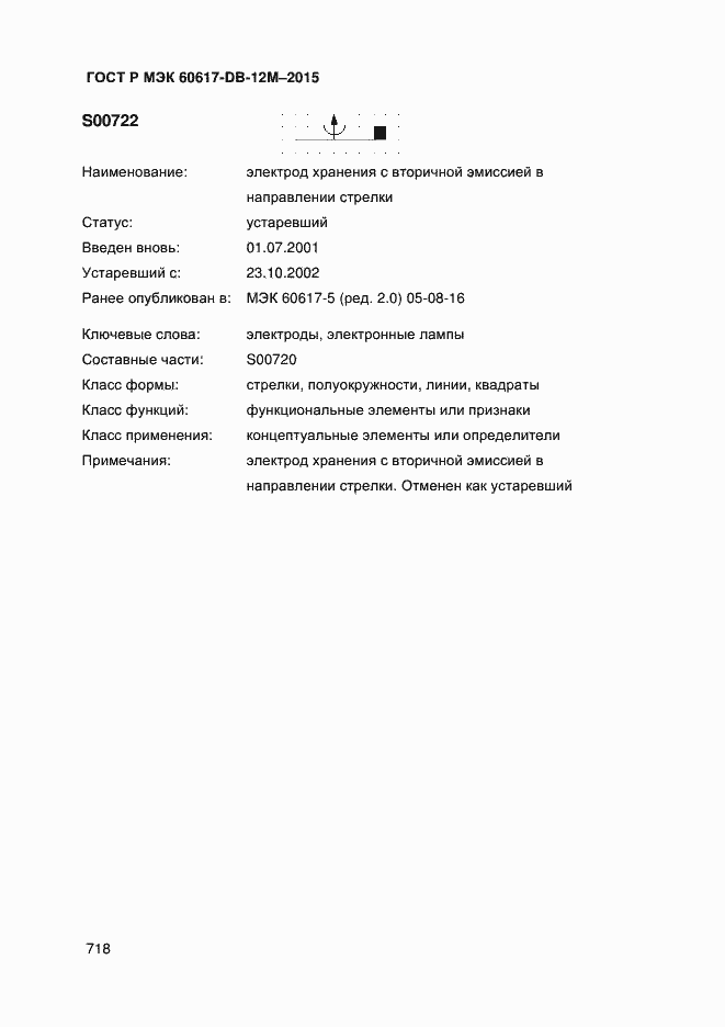 Страница 723 ГОСТ Р МЭК 60617-DB-12M-2015