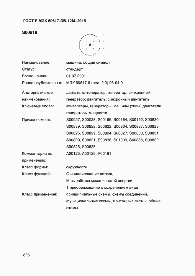Страница 831 ГОСТ Р МЭК 60617-DB-12M-2015