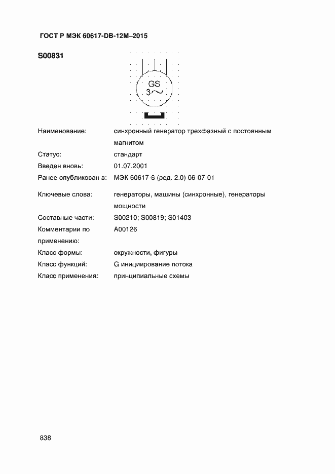 Страница 843 ГОСТ Р МЭК 60617-DB-12M-2015