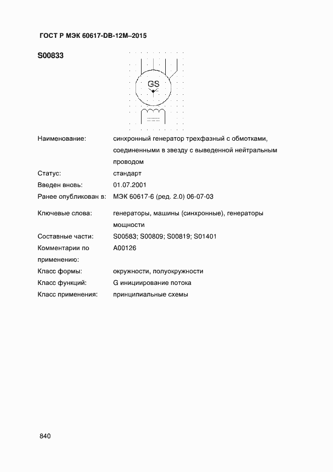 Страница 845 ГОСТ Р МЭК 60617-DB-12M-2015