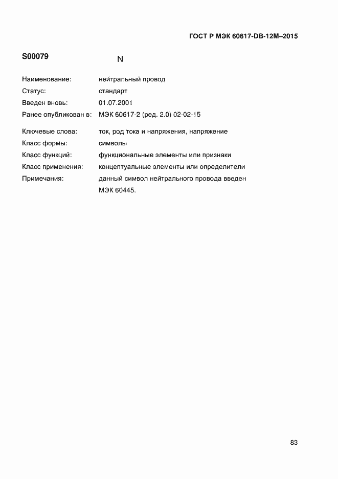 Страница 88 ГОСТ Р МЭК 60617-DB-12M-2015