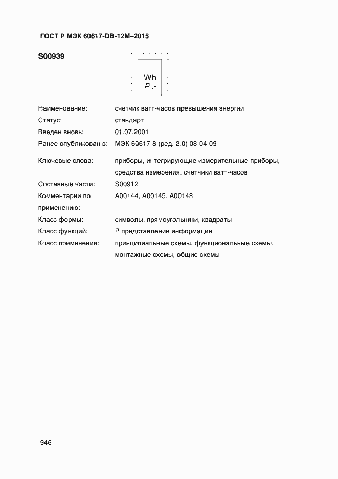 Страница 951 ГОСТ Р МЭК 60617-DB-12M-2015