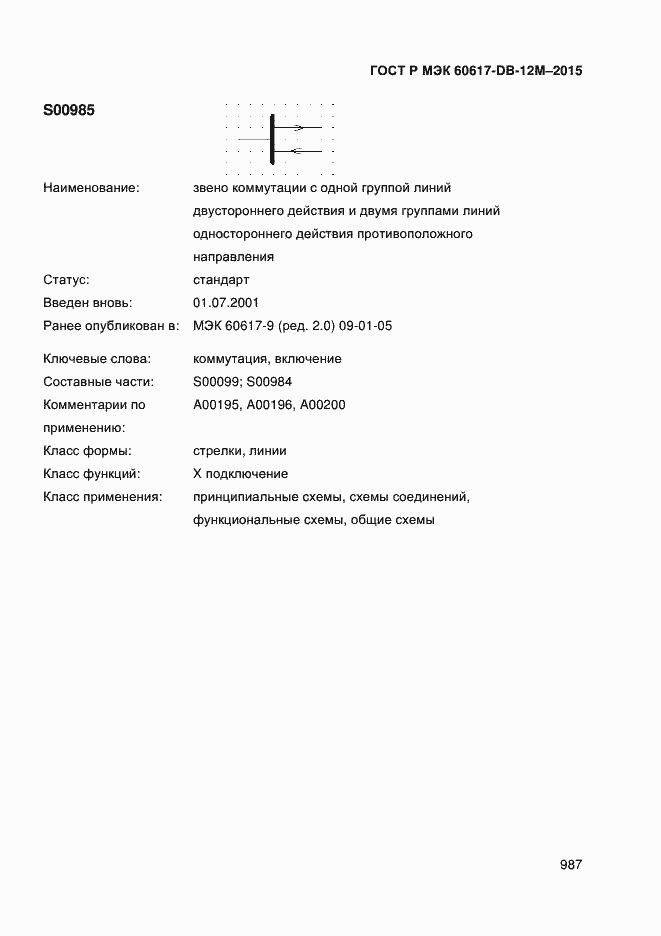 Страница 992 ГОСТ Р МЭК 60617-DB-12M-2015