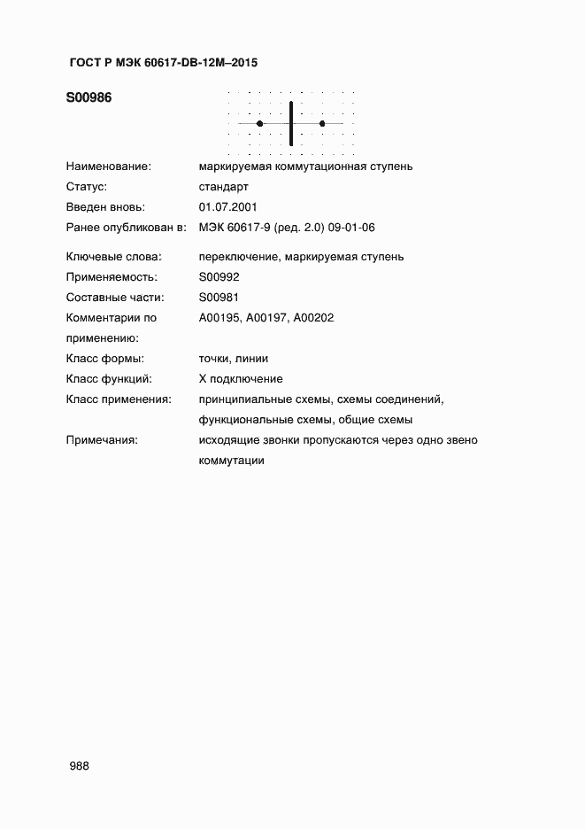 Страница 993 ГОСТ Р МЭК 60617-DB-12M-2015