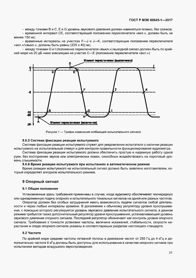 Страница 25 ГОСТ Р МЭК 60645-1-2017