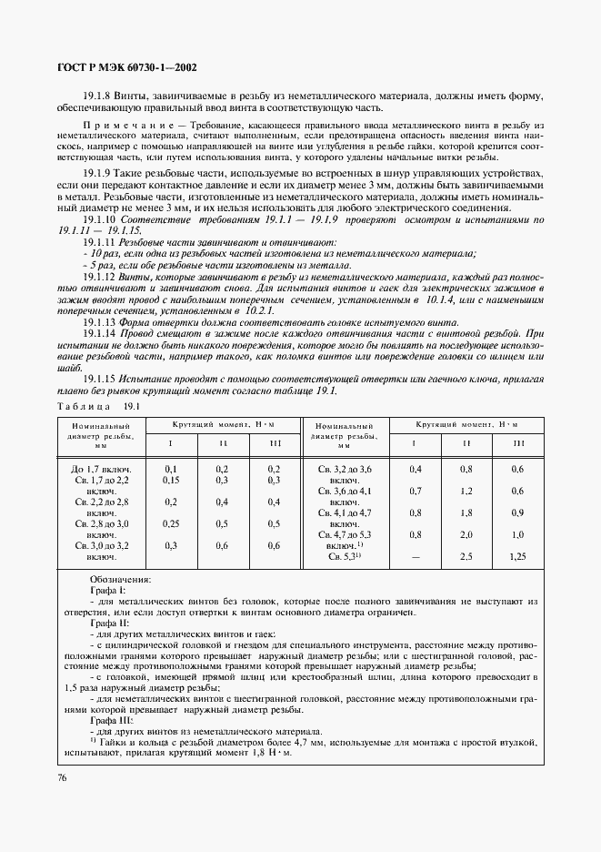 Страница 83 ГОСТ Р МЭК 60730-1-2002