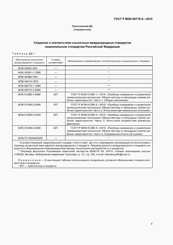 Страница 13 ГОСТ Р МЭК 60770-2-2015