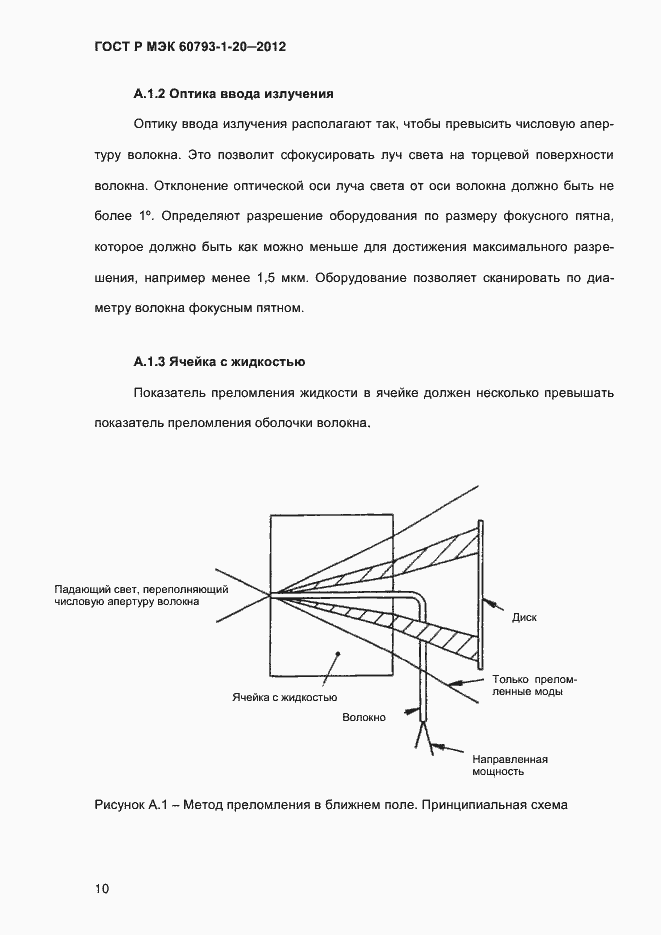 Страница 14 ГОСТ Р МЭК 60793-1-20-2012