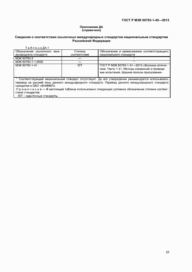 Страница 25 ГОСТ Р МЭК 60793-1-42-2013