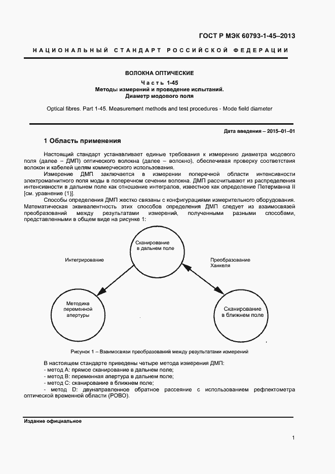 Страница 3 ГОСТ Р МЭК 60793-1-45-2013