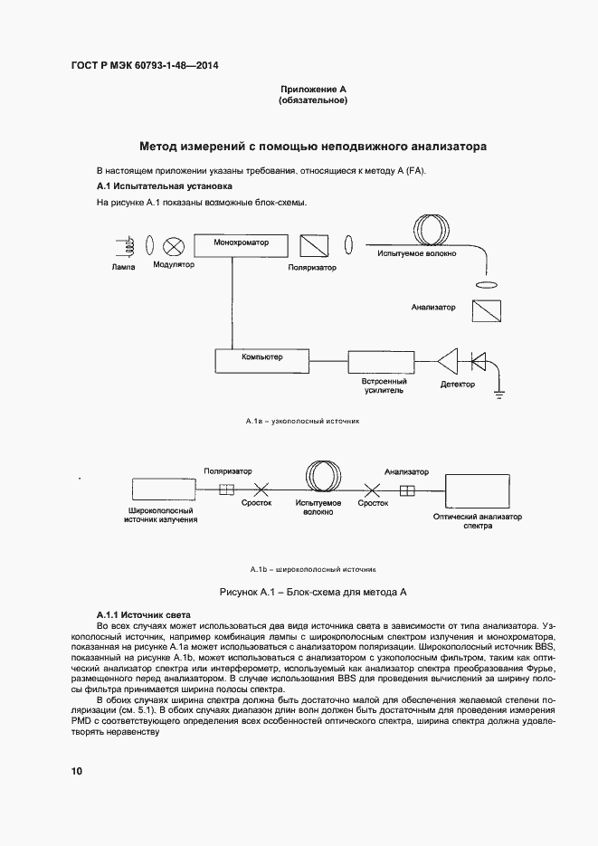 Страница 14 ГОСТ Р МЭК 60793-1-48-2014