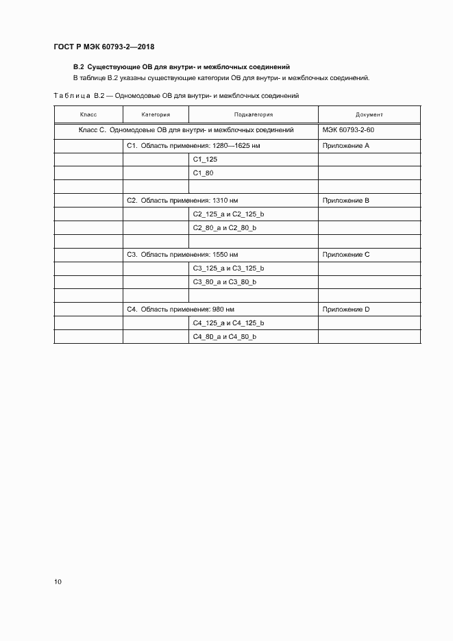 Страница 13 ГОСТ Р МЭК 60793-2-2018