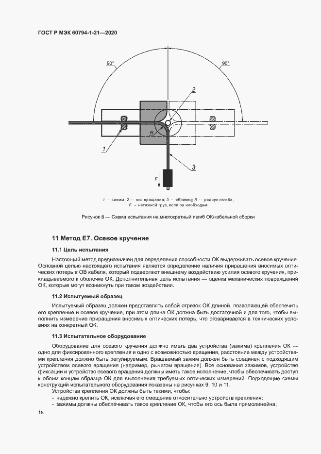 Страница 21 ГОСТ Р МЭК 60794-1-21-2020