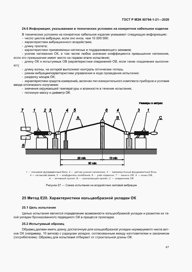 Страница 50 ГОСТ Р МЭК 60794-1-21-2020