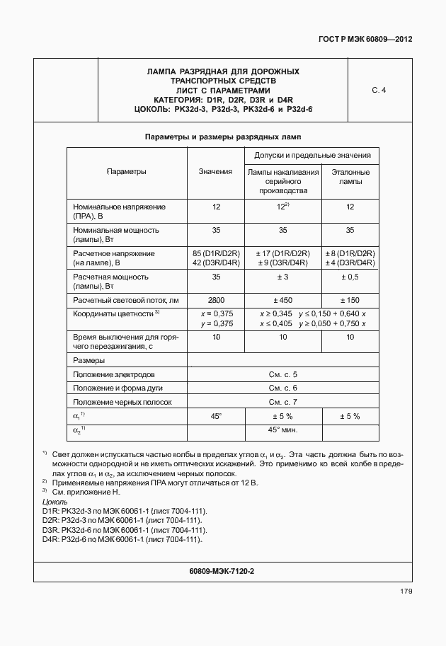 Страница 182 ГОСТ Р МЭК 60809-2012