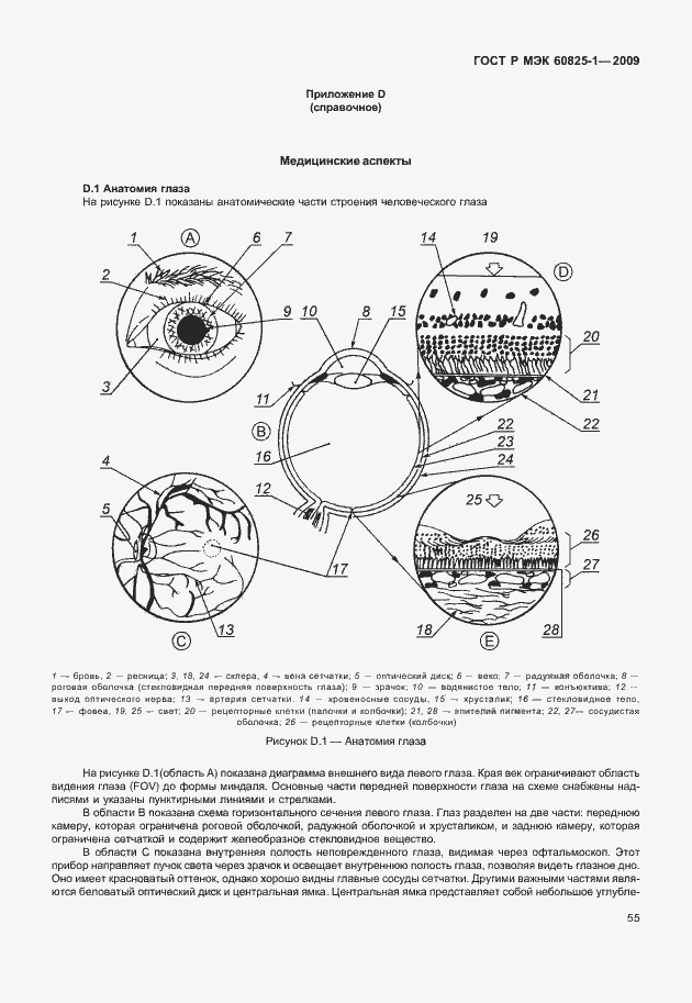Страница 61 ГОСТ Р МЭК 60825-1-2009