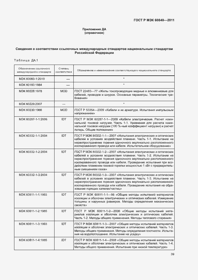 Страница 43 ГОСТ Р МЭК 60840-2011