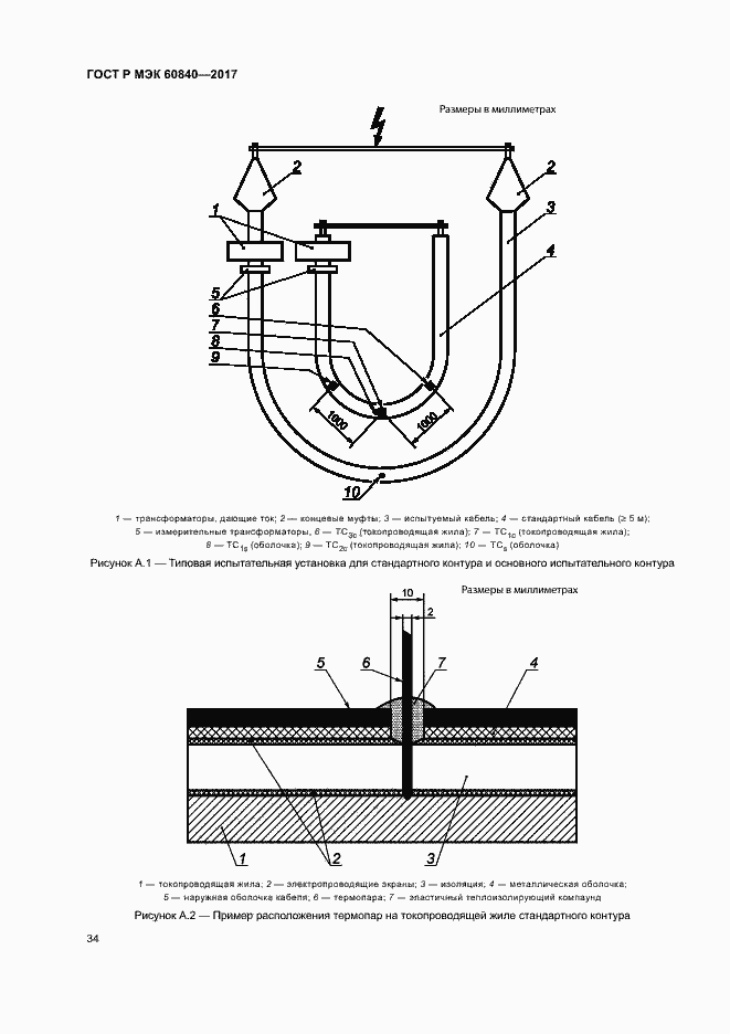 Страница 38 ГОСТ Р МЭК 60840-2017