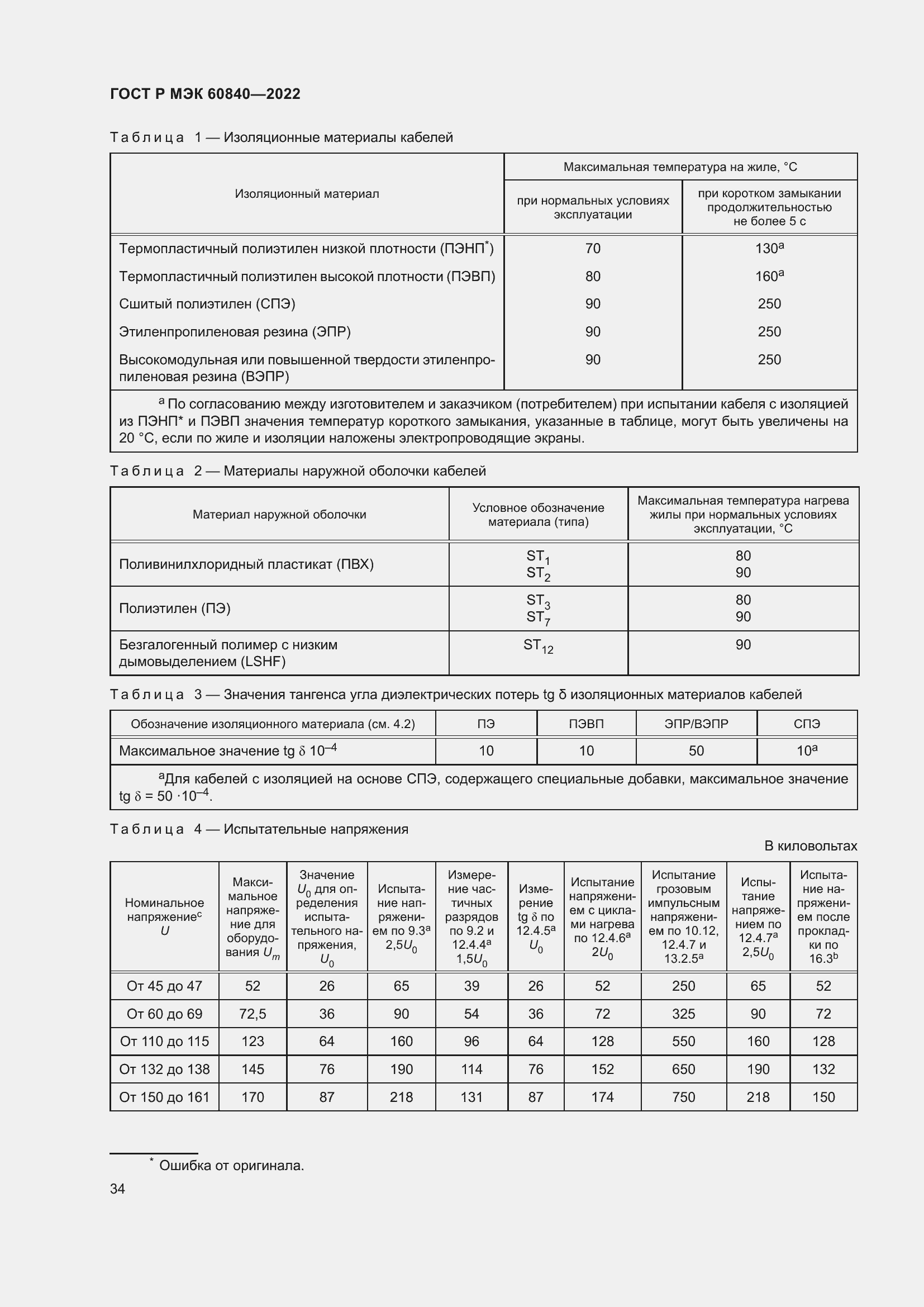 Страница 38 ГОСТ Р МЭК 60840-2022