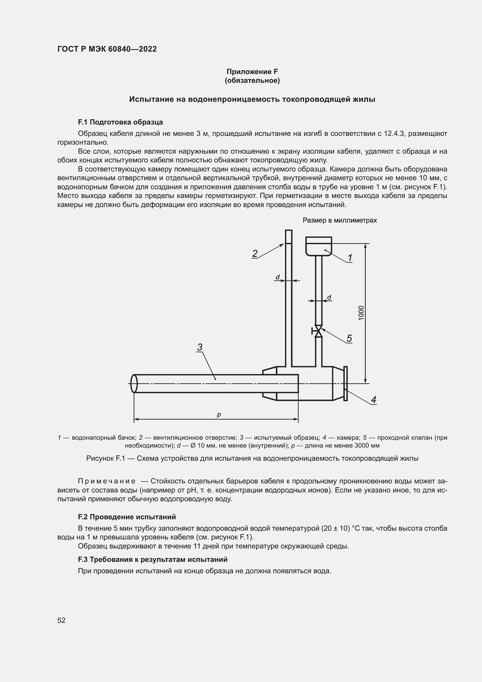 Страница 56 ГОСТ Р МЭК 60840-2022
