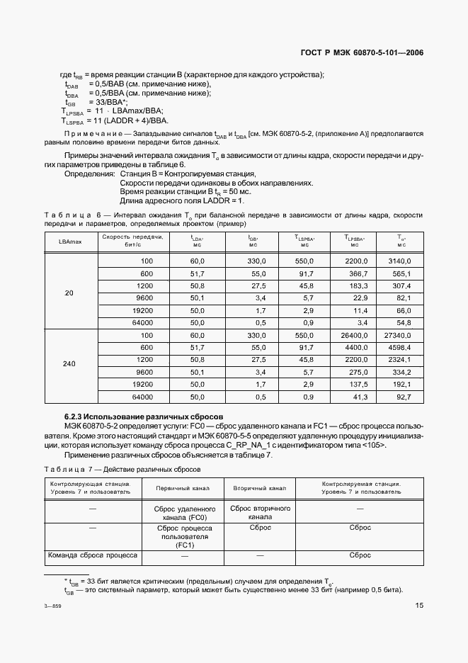 Страница 19 ГОСТ Р МЭК 60870-5-101-2006