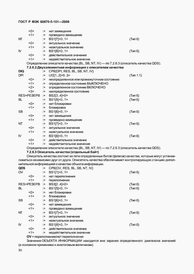 Страница 34 ГОСТ Р МЭК 60870-5-101-2006