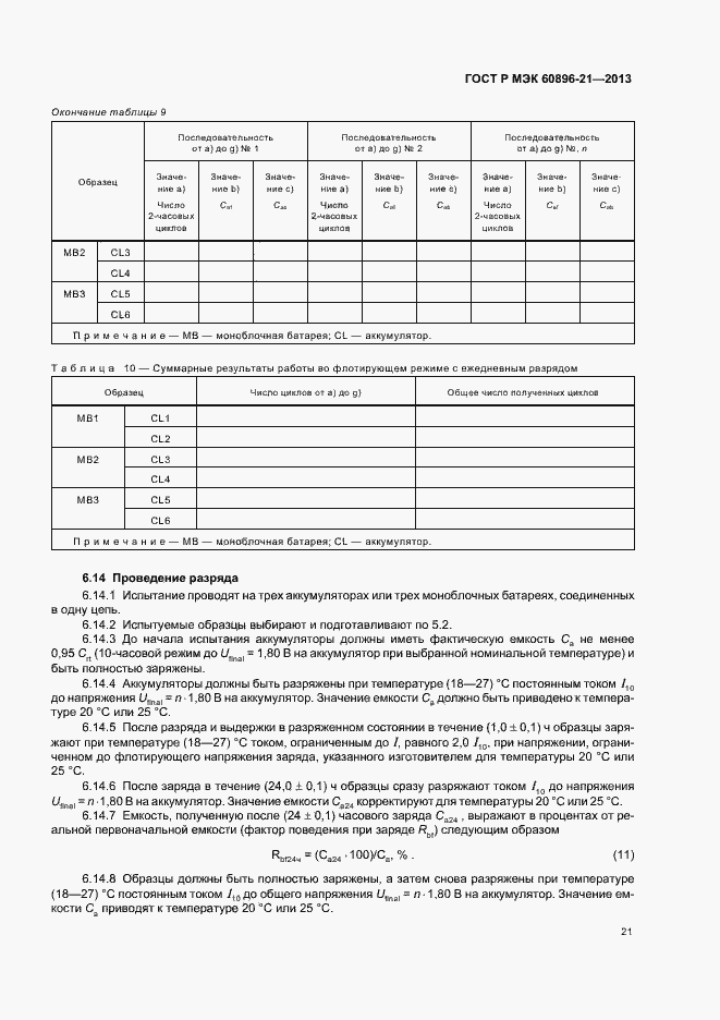 Страница 24 ГОСТ Р МЭК 60896-21-2013