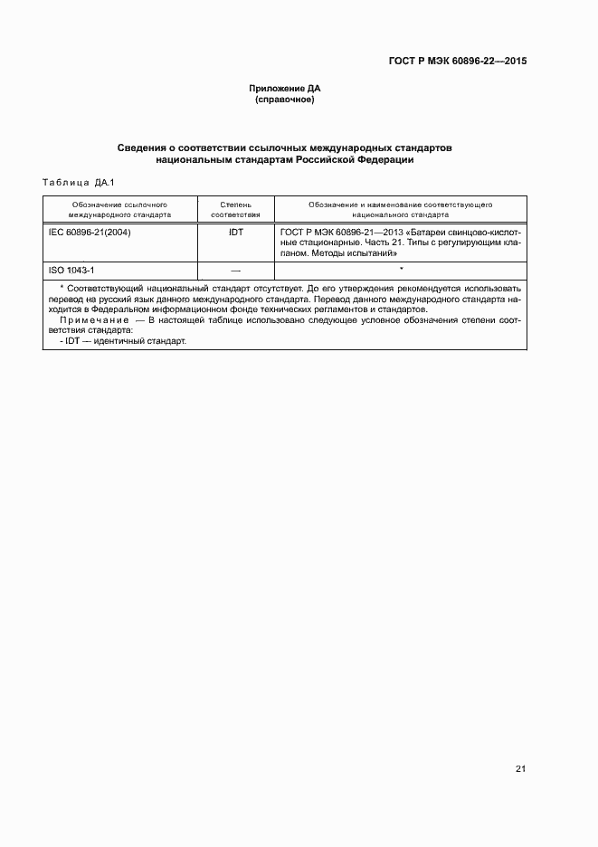 Страница 24 ГОСТ Р МЭК 60896-22-2015
