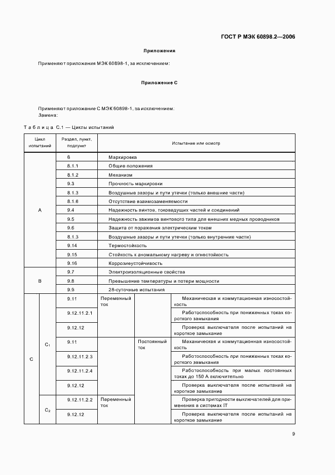 Страница 13 ГОСТ Р МЭК 60898-2-2006