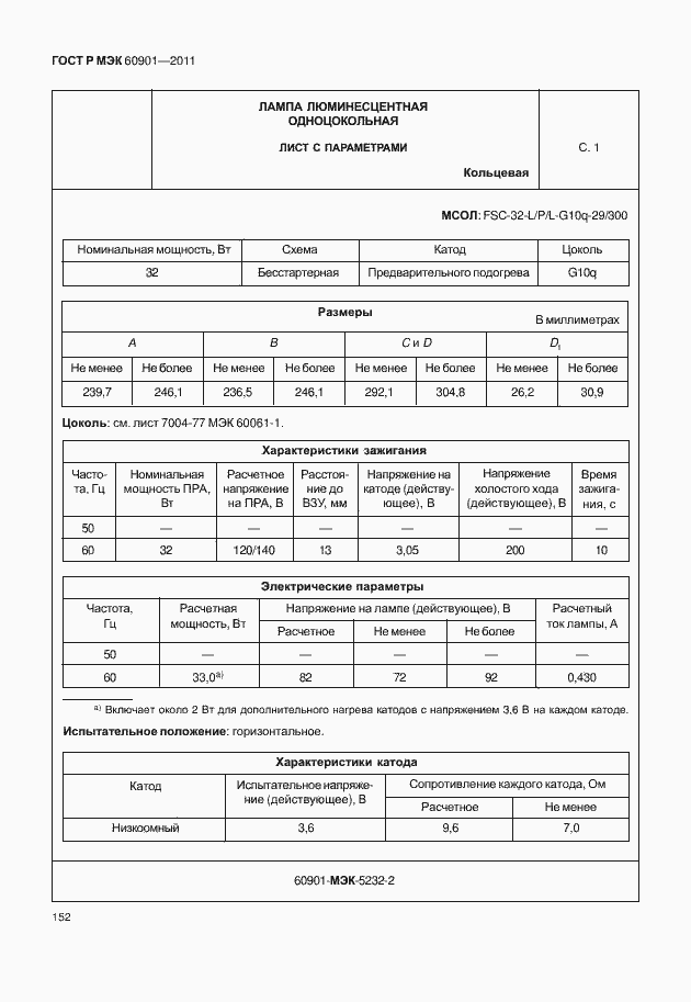 Страница 156 ГОСТ Р МЭК 60901-2011