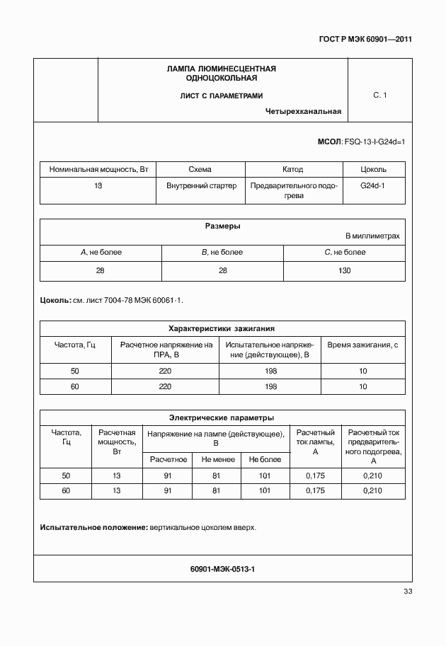 Страница 37 ГОСТ Р МЭК 60901-2011