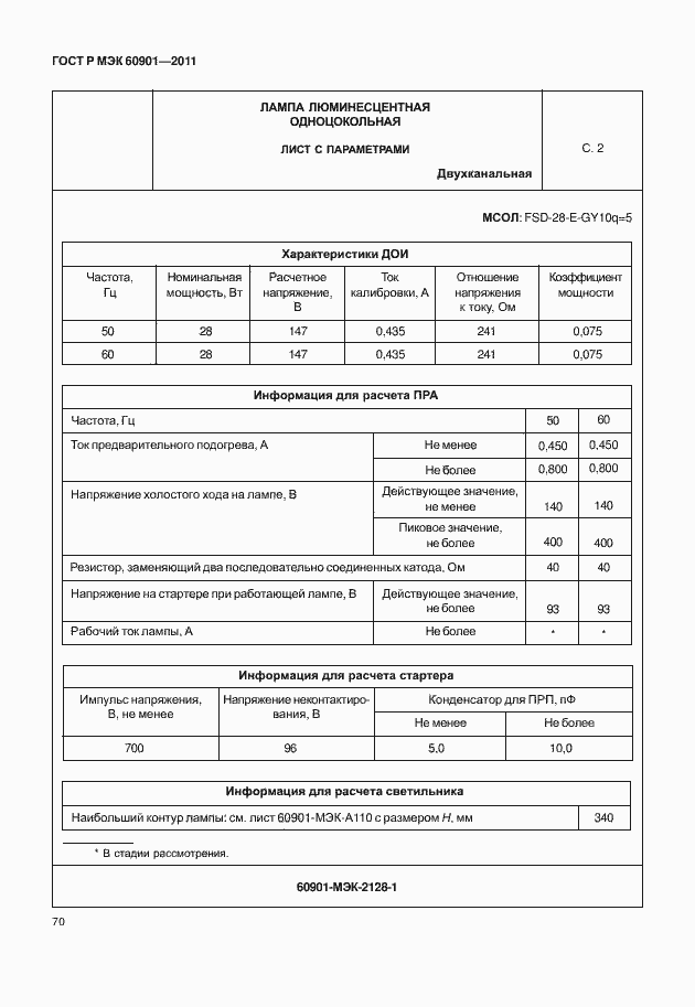 Страница 74 ГОСТ Р МЭК 60901-2011