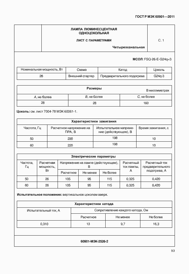Страница 97 ГОСТ Р МЭК 60901-2011