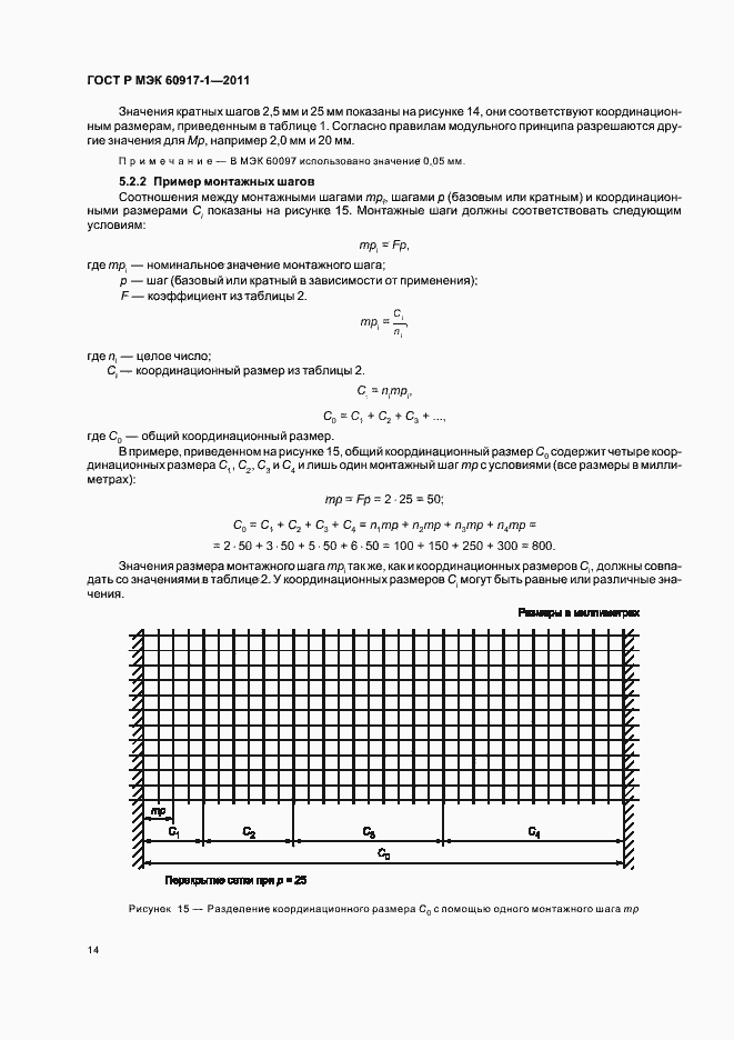 Страница 18 ГОСТ Р МЭК 60917-1-2011