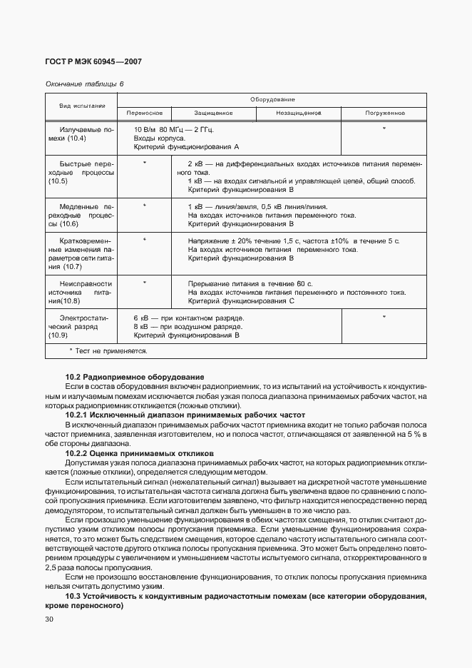 Страница 33 ГОСТ Р МЭК 60945-2007