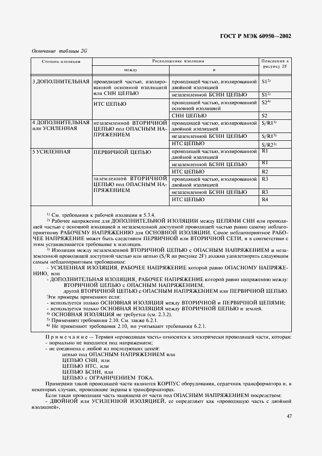 Страница 64 ГОСТ Р МЭК 60950-2002