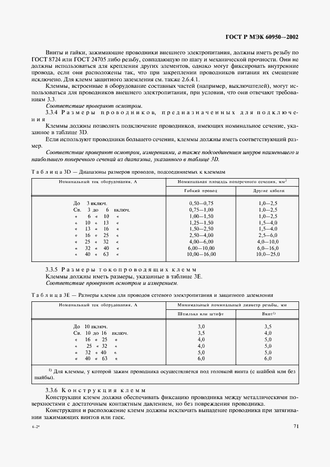 Страница 88 ГОСТ Р МЭК 60950-2002