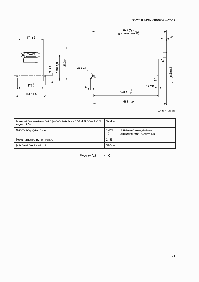 Страница 24 ГОСТ Р МЭК 60952-2-2017