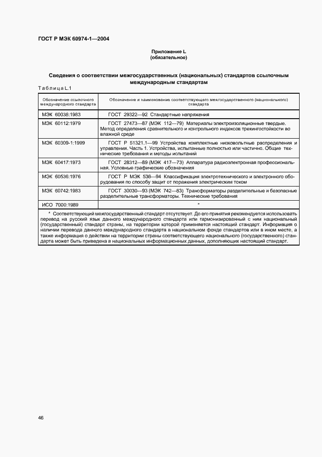 Страница 51 ГОСТ Р МЭК 60974-1-2004