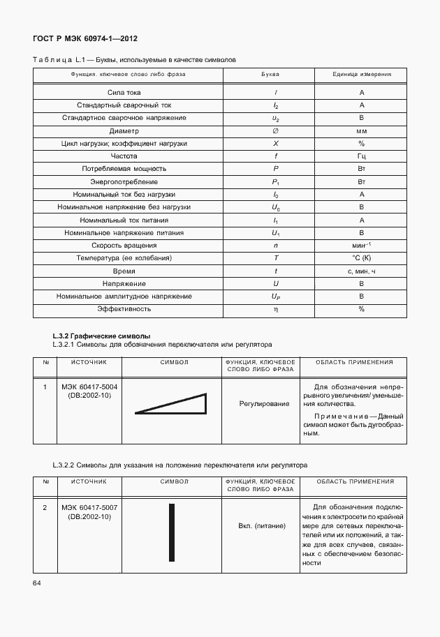 Страница 70 ГОСТ Р МЭК 60974-1-2012