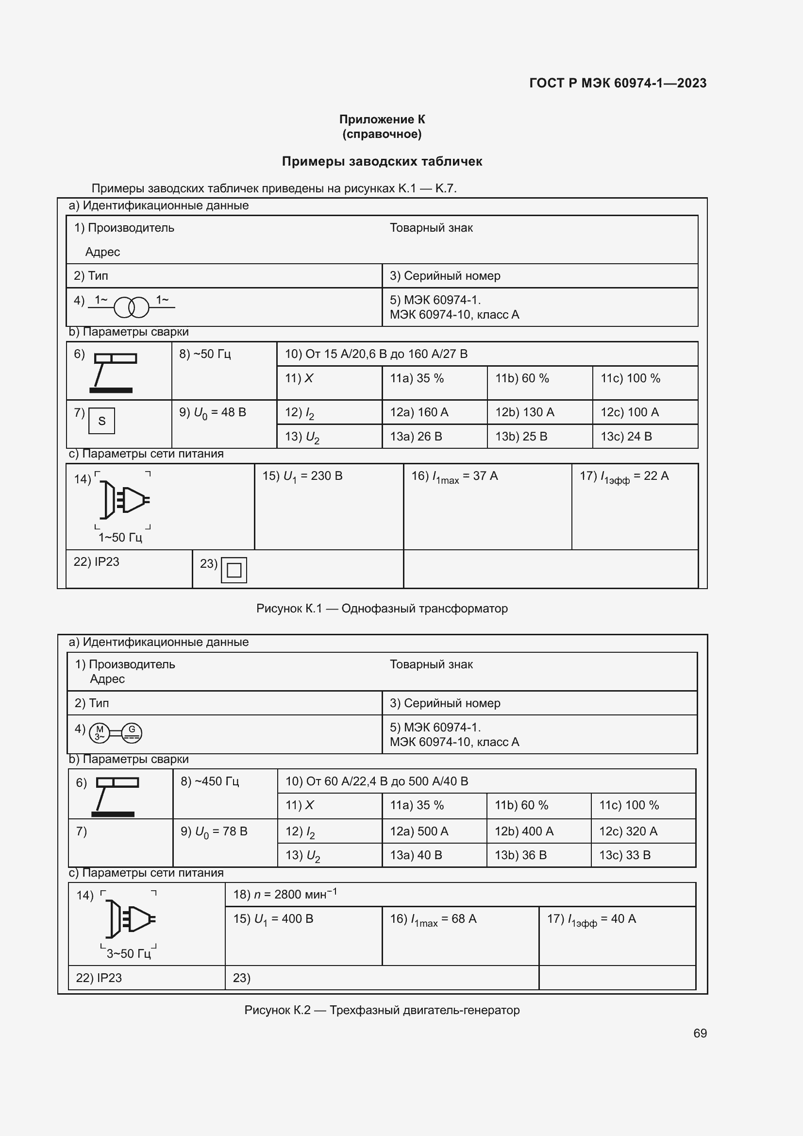 Страница 75 ГОСТ Р МЭК 60974-1-2023