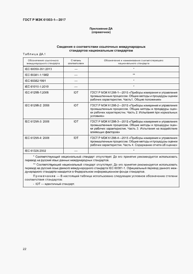 Страница 26 ГОСТ Р МЭК 61003-1-2017
