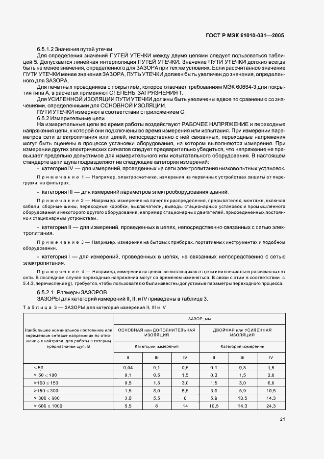 Страница 25 ГОСТ Р МЭК 61010-031-2005