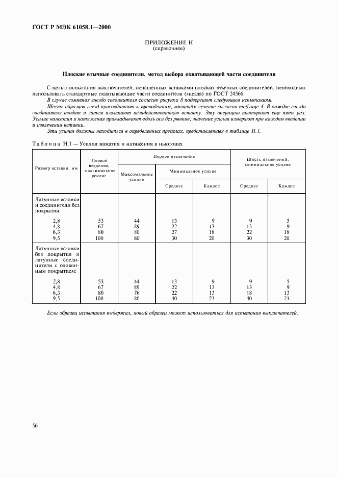 Страница 60 ГОСТ Р МЭК 61058.1-2000