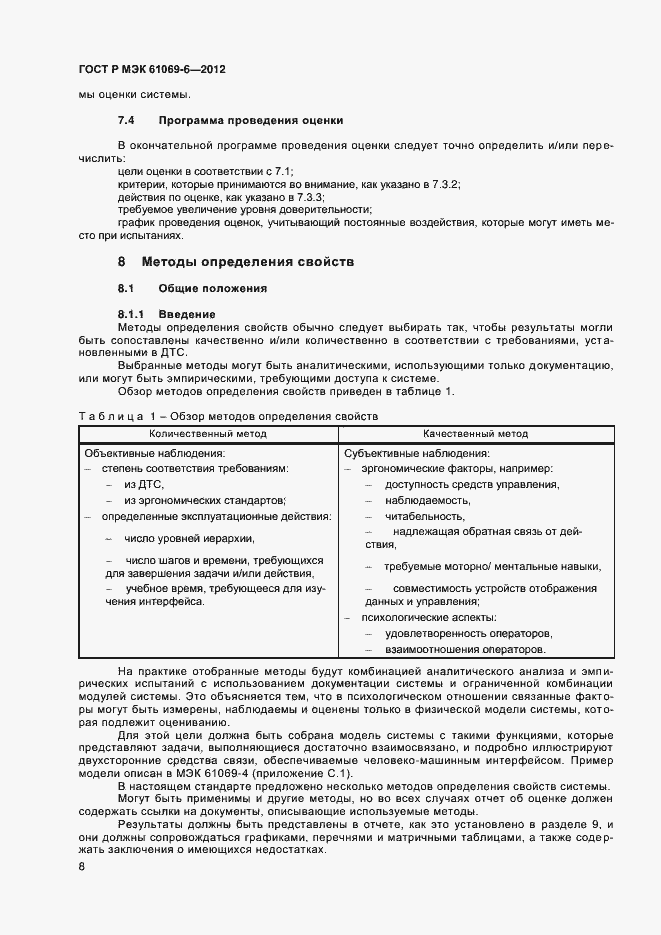 Страница 12 ГОСТ Р МЭК 61069-6-2012